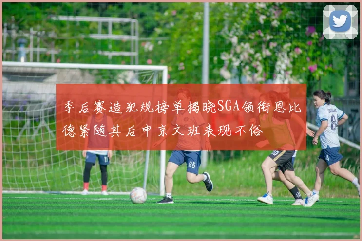 季后赛造犯规榜单揭晓SGA领衔恩比德紧随其后申京文班表现不俗