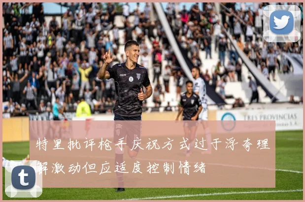 特里批评枪手庆祝方式过于浮夸理解激动但应适度控制情绪